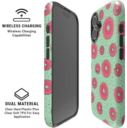 Donuts Foodie iPhone 16 Plus Magsafe Impact Case